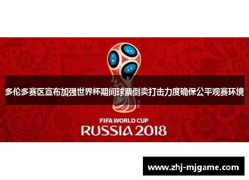 多伦多赛区宣布加强世界杯期间球票倒卖打击力度确保公平观赛环境